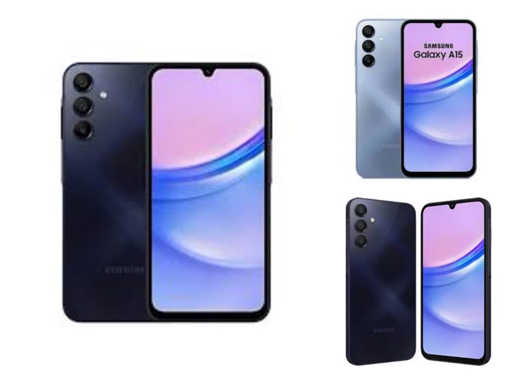Samsung Galaxy A15 budget smartphone design and camera setup