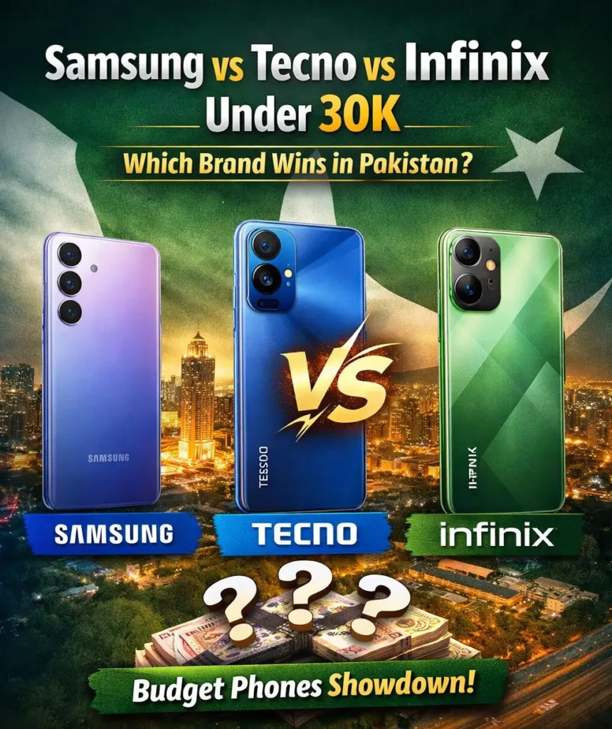 Samsung vs Tecno vs Infinix under 30K