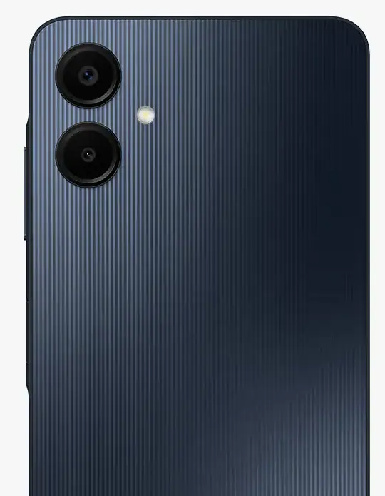 Samsung Galaxy A0 budget smartphone showing rear design and camera module suitable for entry-level users in Pakistan